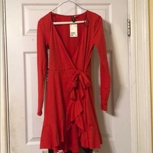 H&M red dress